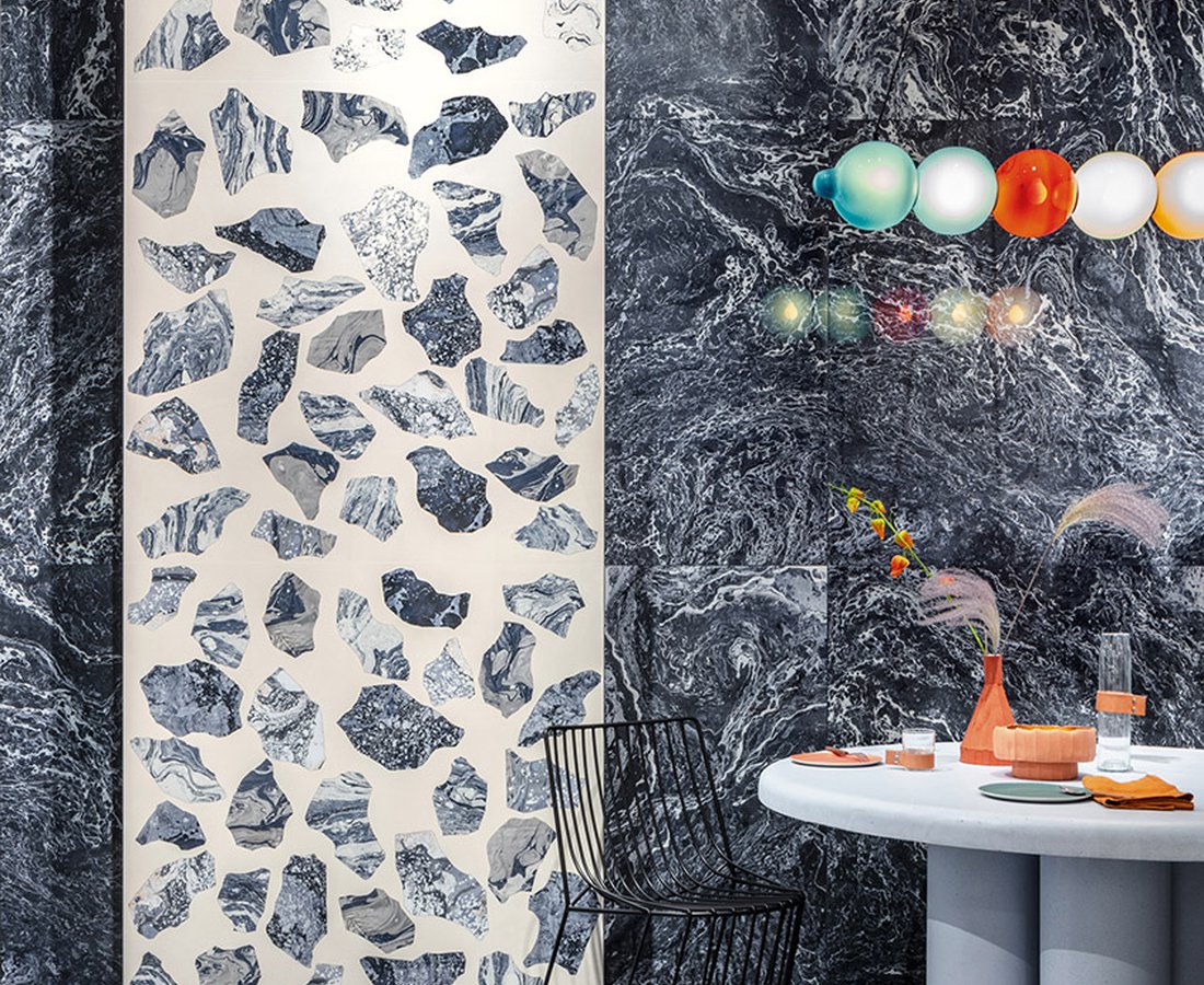 Living room tiles INSIDEART by Ceramica Sant'Agostino