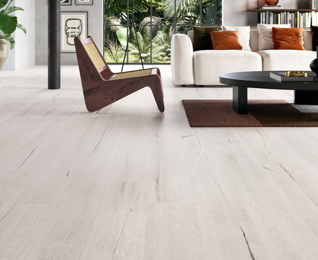 TIMEWOOD, Piastrelle Bianche by Ceramica Sant'Agostino