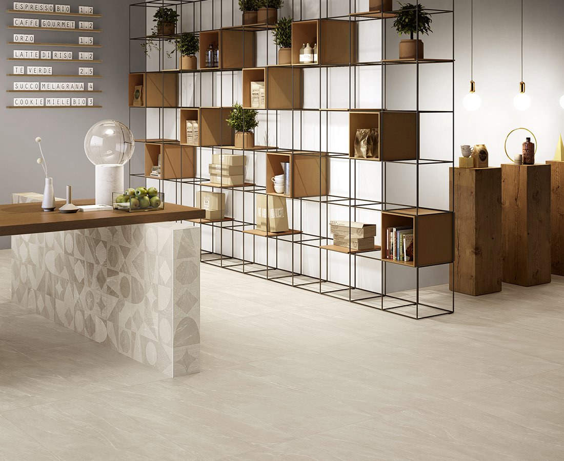 WAYSTONE, Beige tiles by Ceramica Sant'Agostino