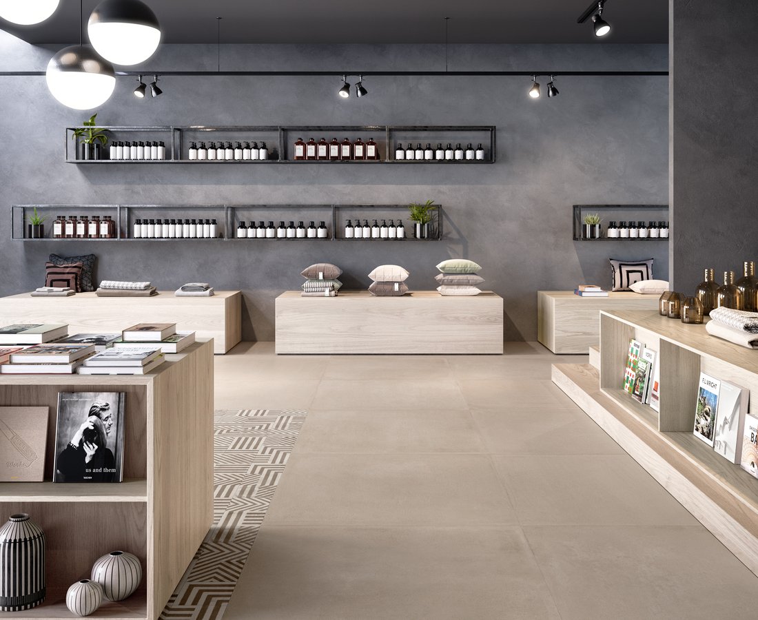 Sols pour bars et magasins RITUAL by Ceramica Sant'Agostino