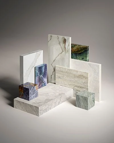 Moodboard Effetto Marmo Travertino